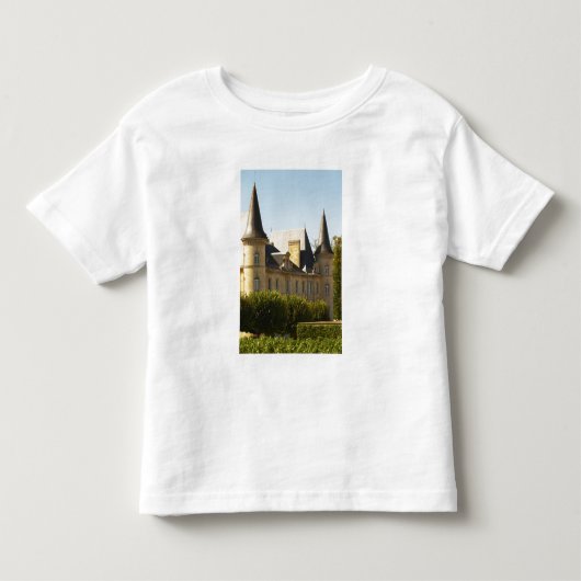 Het Chateau Baron Pichon Longueville in Kinder Shirts (Voorkant)
