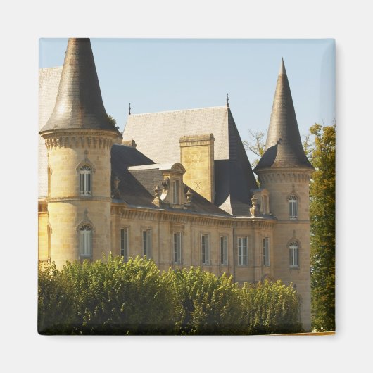 Het Chateau Baron Pichon Longueville in Magneet (Voorkant)
