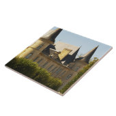 Het Chateau Baron Pichon Longueville in Tegeltje (Zijkant)