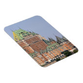 Het Chateau Frontenac in Quebec City, Canada. Magneet (Rechterzijde)