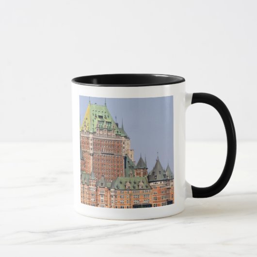 Het Chateau Frontenac in Quebec City, Canada. Mok (Rechts)