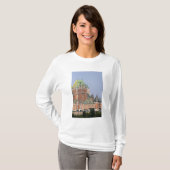Het Chateau Frontenac in Quebec City, Canada. T-shirt (Voorkant volledig)