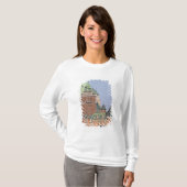 Het Chateau Frontenac in Quebec City, Canada. T-shirt (Voorkant volledig)