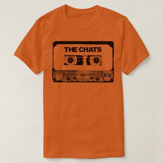 Het Chats Cassettebandje T-shirt (Design voorkant)
