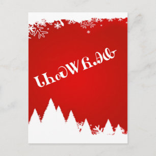 Het Cherokee Vrolijke Briefkaart van Kerstmis