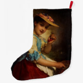 Het Cherry Girl van Adolphe Piot Grote Kerstsok (Achterkant)