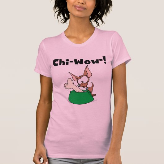 Het chi-Wow van Chihuhua T-shirts en Giften (Voorkant)
