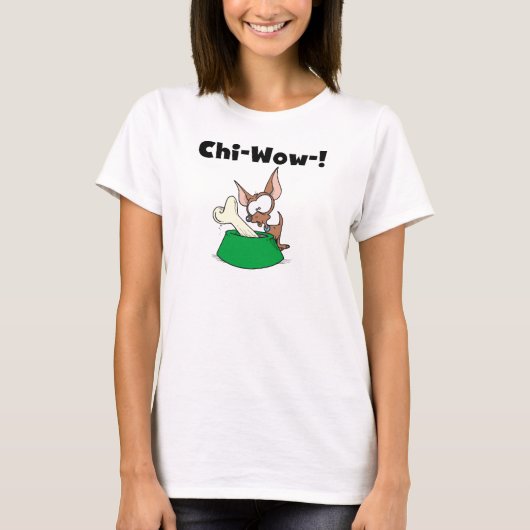 Het chi-Wow van Chihuhua T-shirts en Giften (Voorkant)
