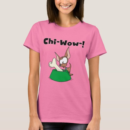 Het chi-Wow van Chihuhua T-shirts en Giften (Voorkant)