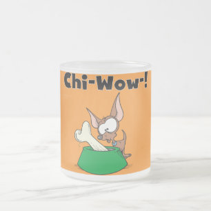 Het chi-Wow van Chihuhua T-shirts en Giften Matglas Koffiemok