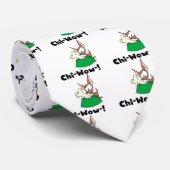Het chi-Wow van Chihuhua T-shirts en Giften Stropdas (Opgerold)