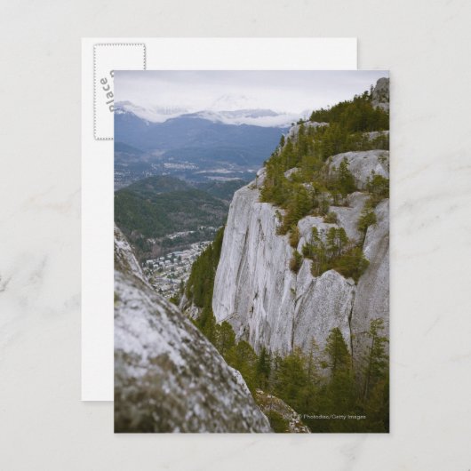 Het "Chief" Arial-Uitzicht in Squamish Briefkaart (Voorkant / Achterkant)