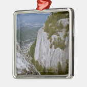 Het "Chief" Arial-Uitzicht in Squamish Metalen Ornament (Links)