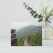 Het Chinese briefkaart van de muur (Staand voorkant)