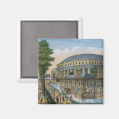 Het Chinese Huis, de Rotunda en het bedrijf in Magneet (Voorkant / Achterkant)