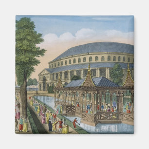 Het Chinese Huis, de Rotunda en het bedrijf in Magneet