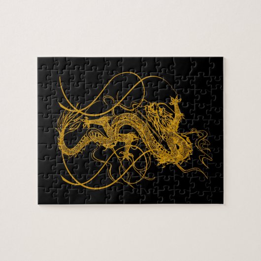 Het Chinese jaar van de draak 2012 Legpuzzel (Horizontaal)