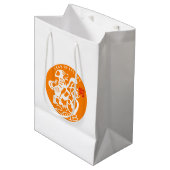 Het Chinese Nieuwjaar 2018 Kies kleur M Cadeautas (Voorkant Gekanteld)