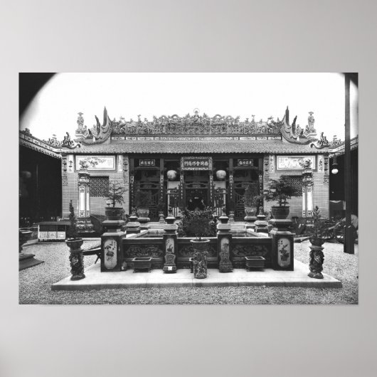 Het Chinese paviljoen Poster (Voorkant)