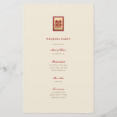 Het Chinese Weddenschap Programma van de Rechthoek (Achterkant)