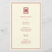 Het Chinese Weddenschap Programma van de Rechthoek (Achterkant)