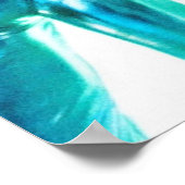 Het Chip van het Nabuurschap Chrome het Monotones  Poster (Hoek)