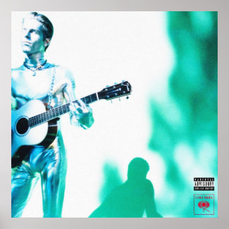 Het Chip van het Nabuurschap Chrome het Monotones  Poster