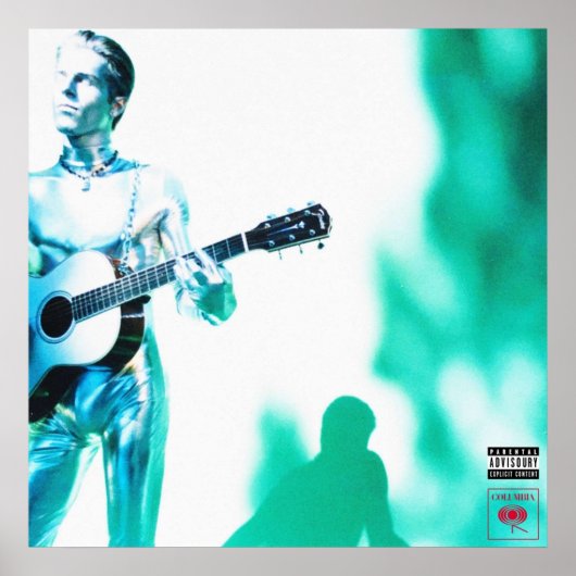 Het Chip van het Nabuurschap Chrome het Monotones  Poster (Voorkant)