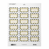 HET CHLOE BUSINESS LABEL (Full Sheet)