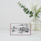 Het Chorus - Twee zielen Visitekaartje (Staand voorkant)