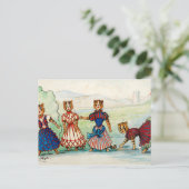 Het Chorus van Louis Wain Briefkaart (Staand voorkant)