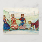 Het Chorus van Louis Wain Briefkaart (Voorkant)