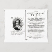 Het Christelijk Man'' door John Lilburne Briefkaart (Voorkant)