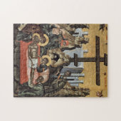Het christelijk-orthodoxe Christelijke icoon Legpuzzel (Horizontaal)
