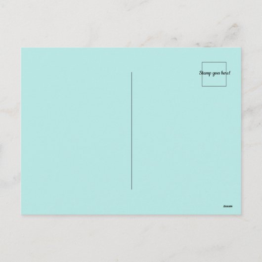 Het Christelijke Briefkaart van het Kamp (Achterkant)