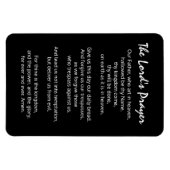 Het Christelijke geloof van de Lord's Prayer Magneet (Horizontaal)