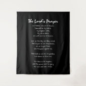 Het Christelijke geloof van de Lord's Prayer Wandkleed (Voorkant)