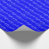 Het Christelijke licht van de wereld Cadeaupapier (Hoek)