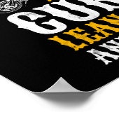 Het Christelijke motorfietsleven draait je een cur Poster (Hoek)