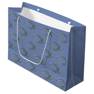 Het Christelijke symbool voor vissen. Groot Cadeauzakje