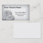 Het Christelijke Visitekaartje van de Heer met ste (Voorkant / Achterkant)