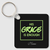 Het christendom kan zijn genade niet genoeg vinden sleutelhanger (Voorkant)