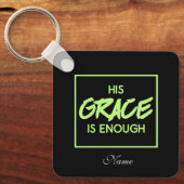 Het christendom kan zijn genade niet genoeg vinden sleutelhanger (Voorkant)