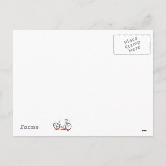 Het Christmas Crow briefkaart (Achterkant)