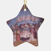 "HET CHRISTMAS STABLE"-CERAMISCHE ORNAMENT (Links)