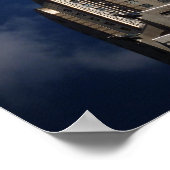 Het Chrysler-gebouw, New York City, klein Poster (Hoek)