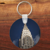 Het Chrysler-gebouw, New York City Sleutelhanger (Voorkant)