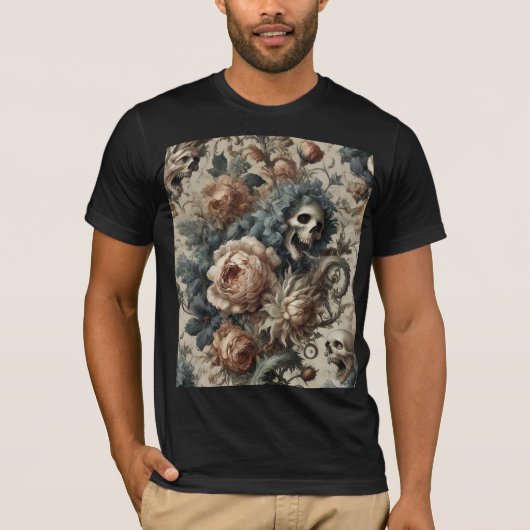 Het Chthonische Ossuarium – Gothische Draagbare Ku T-shirt (Voorkant)