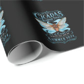 Het Cicada Reunion U.S Tour 2024 Cicada Concert Cadeaupapier (Rol Hoek)