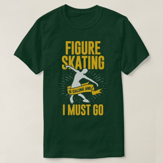 Het cijfer dat roept en ik moet gaan t-shirt (Design voorkant)